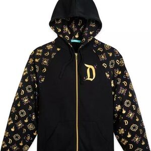 Disney Aurora Sleeping Beauty’s Castle Zip Up Track Hoodie Size Medium